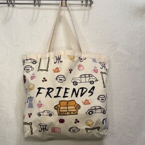 Cream FRIENDS Tote Bag